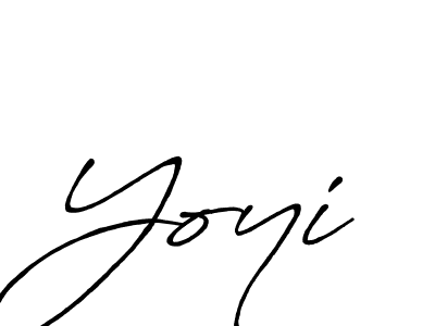 How to Draw Yoyi signature style? Antro_Vectra_Bolder is a latest design signature styles for name Yoyi. Yoyi signature style 7 images and pictures png