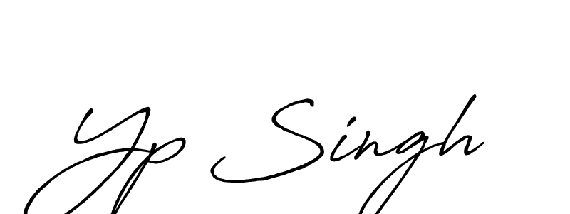 if you are searching for the best signature style for your name Yp Singh. so please give up your signature search. here we have designed multiple signature styles  using Antro_Vectra_Bolder. Yp Singh signature style 7 images and pictures png