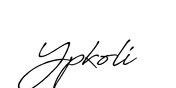 Antro_Vectra_Bolder is a professional signature style that is perfect for those who want to add a touch of class to their signature. It is also a great choice for those who want to make their signature more unique. Get Ypkoli name to fancy signature for free. Ypkoli signature style 7 images and pictures png