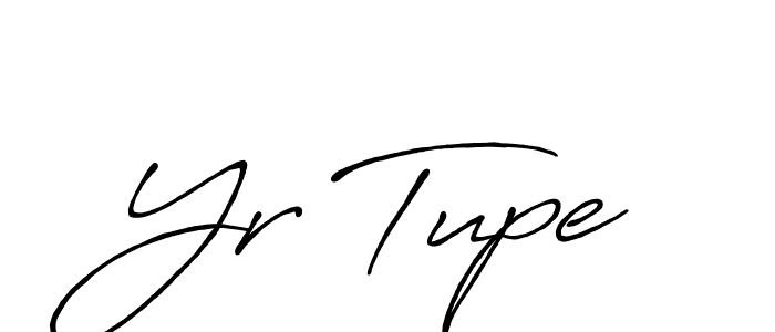 Create a beautiful signature design for name Yr Tupe. With this signature (Antro_Vectra_Bolder) fonts, you can make a handwritten signature for free. Yr Tupe signature style 7 images and pictures png