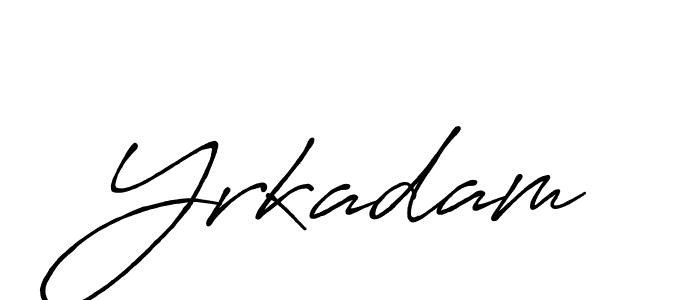 How to make Yrkadam signature? Antro_Vectra_Bolder is a professional autograph style. Create handwritten signature for Yrkadam name. Yrkadam signature style 7 images and pictures png