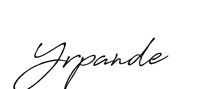 How to Draw Yrpande signature style? Antro_Vectra_Bolder is a latest design signature styles for name Yrpande. Yrpande signature style 7 images and pictures png