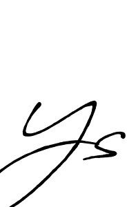 How to make Ys name signature. Use Antro_Vectra_Bolder style for creating short signs online. This is the latest handwritten sign. Ys signature style 7 images and pictures png