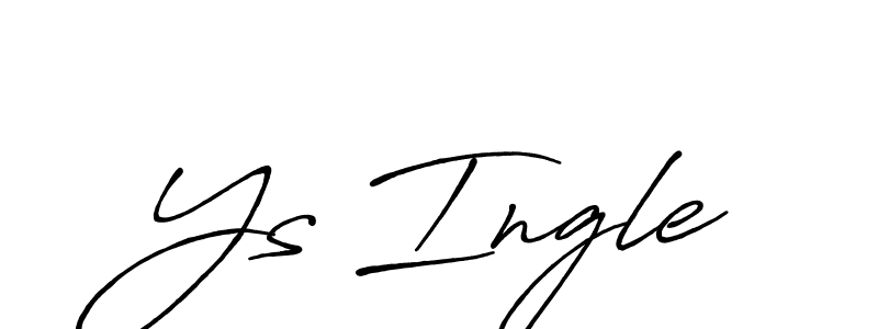 Antro_Vectra_Bolder is a professional signature style that is perfect for those who want to add a touch of class to their signature. It is also a great choice for those who want to make their signature more unique. Get Ys Ingle name to fancy signature for free. Ys Ingle signature style 7 images and pictures png