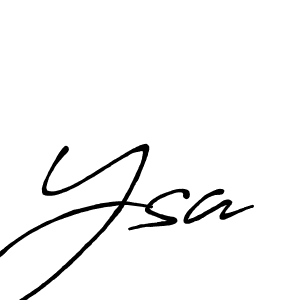 See photos of Ysa official signature by Spectra . Check more albums & portfolios. Read reviews & check more about Antro_Vectra_Bolder font. Ysa signature style 7 images and pictures png