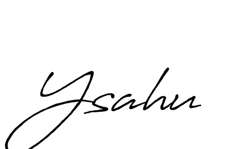 Once you've used our free online signature maker to create your best signature Antro_Vectra_Bolder style, it's time to enjoy all of the benefits that Ysahu name signing documents. Ysahu signature style 7 images and pictures png