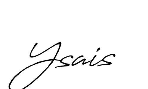 if you are searching for the best signature style for your name Ysais. so please give up your signature search. here we have designed multiple signature styles  using Antro_Vectra_Bolder. Ysais signature style 7 images and pictures png