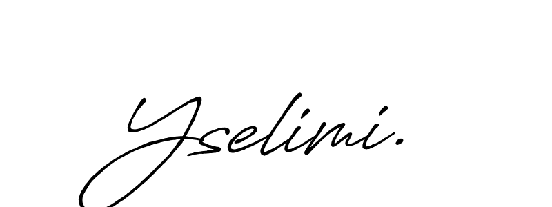 Also You can easily find your signature by using the search form. We will create Yselimi. name handwritten signature images for you free of cost using Antro_Vectra_Bolder sign style. Yselimi. signature style 7 images and pictures png