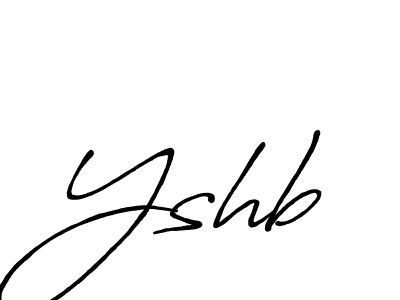 Similarly Antro_Vectra_Bolder is the best handwritten signature design. Signature creator online .You can use it as an online autograph creator for name Yshb. Yshb signature style 7 images and pictures png