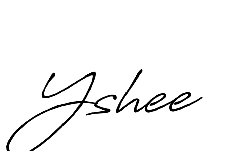 Once you've used our free online signature maker to create your best signature Antro_Vectra_Bolder style, it's time to enjoy all of the benefits that Yshee name signing documents. Yshee signature style 7 images and pictures png