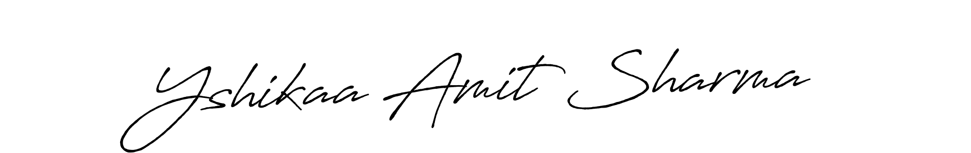Best and Professional Signature Style for Yshikaa Amit Sharma. Antro_Vectra_Bolder Best Signature Style Collection. Yshikaa Amit Sharma signature style 7 images and pictures png