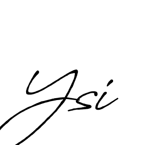 Make a beautiful signature design for name Ysi. Use this online signature maker to create a handwritten signature for free. Ysi signature style 7 images and pictures png