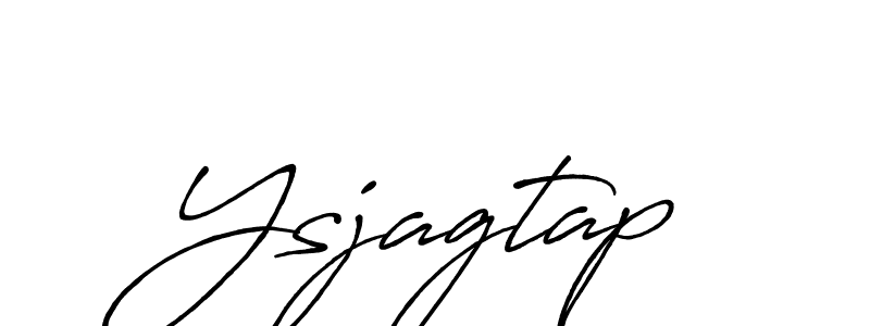 How to make Ysjagtap signature? Antro_Vectra_Bolder is a professional autograph style. Create handwritten signature for Ysjagtap name. Ysjagtap signature style 7 images and pictures png