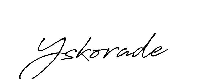 Similarly Antro_Vectra_Bolder is the best handwritten signature design. Signature creator online .You can use it as an online autograph creator for name Yskorade. Yskorade signature style 7 images and pictures png