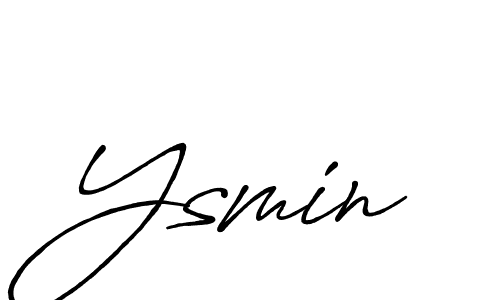 Best and Professional Signature Style for Ysmin. Antro_Vectra_Bolder Best Signature Style Collection. Ysmin signature style 7 images and pictures png