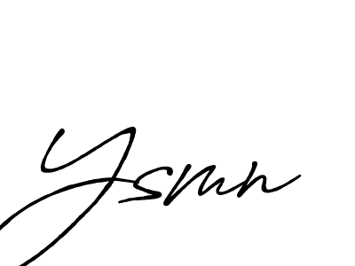 Antro_Vectra_Bolder is a professional signature style that is perfect for those who want to add a touch of class to their signature. It is also a great choice for those who want to make their signature more unique. Get Ysmn name to fancy signature for free. Ysmn signature style 7 images and pictures png