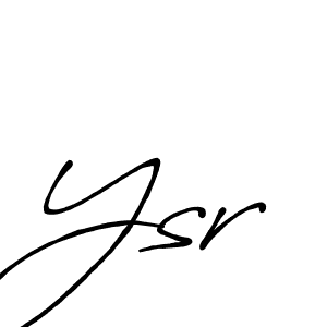 if you are searching for the best signature style for your name Ysr. so please give up your signature search. here we have designed multiple signature styles  using Antro_Vectra_Bolder. Ysr signature style 7 images and pictures png