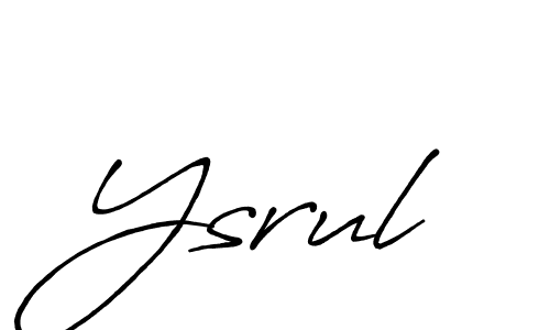 You should practise on your own different ways (Antro_Vectra_Bolder) to write your name (Ysrul) in signature. don't let someone else do it for you. Ysrul signature style 7 images and pictures png