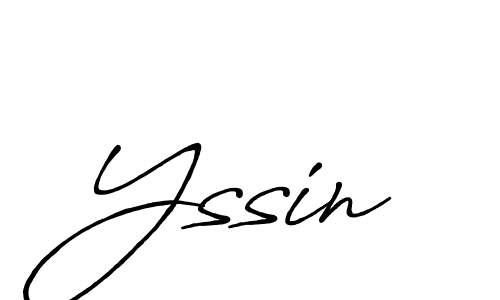 Once you've used our free online signature maker to create your best signature Antro_Vectra_Bolder style, it's time to enjoy all of the benefits that Yssin name signing documents. Yssin signature style 7 images and pictures png