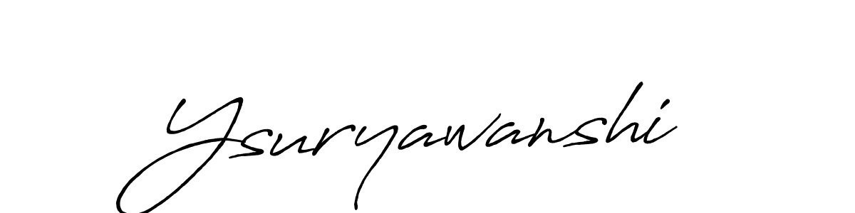 How to Draw Ysuryawanshi signature style? Antro_Vectra_Bolder is a latest design signature styles for name Ysuryawanshi. Ysuryawanshi signature style 7 images and pictures png