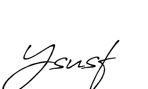 How to make Ysusf signature? Antro_Vectra_Bolder is a professional autograph style. Create handwritten signature for Ysusf name. Ysusf signature style 7 images and pictures png