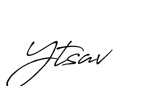 How to Draw Ytsav signature style? Antro_Vectra_Bolder is a latest design signature styles for name Ytsav. Ytsav signature style 7 images and pictures png