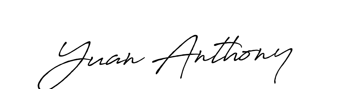 Here are the top 10 professional signature styles for the name Yuan Anthony. These are the best autograph styles you can use for your name. Yuan Anthony signature style 7 images and pictures png