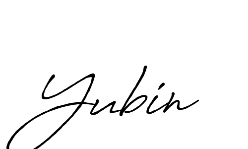 You should practise on your own different ways (Antro_Vectra_Bolder) to write your name (Yubin) in signature. don't let someone else do it for you. Yubin signature style 7 images and pictures png