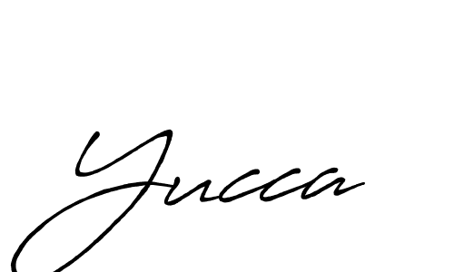 It looks lik you need a new signature style for name Yucca. Design unique handwritten (Antro_Vectra_Bolder) signature with our free signature maker in just a few clicks. Yucca signature style 7 images and pictures png