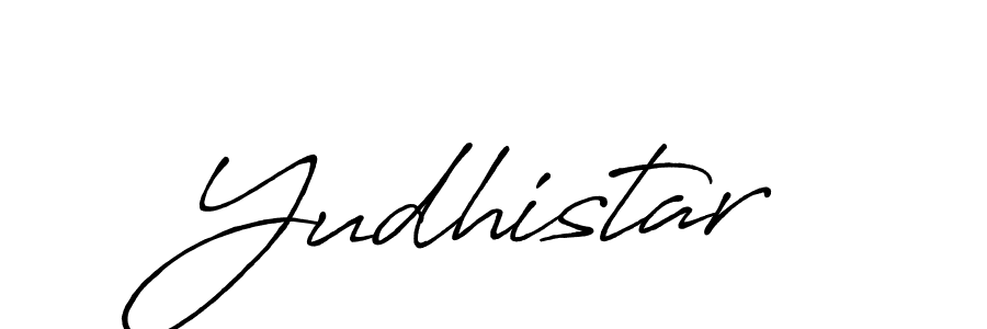 The best way (Antro_Vectra_Bolder) to make a short signature is to pick only two or three words in your name. The name Yudhistar include a total of six letters. For converting this name. Yudhistar signature style 7 images and pictures png