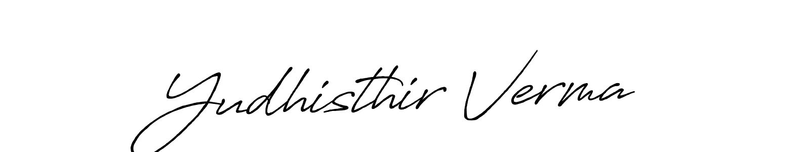 Once you've used our free online signature maker to create your best signature Antro_Vectra_Bolder style, it's time to enjoy all of the benefits that Yudhisthir Verma name signing documents. Yudhisthir Verma signature style 7 images and pictures png