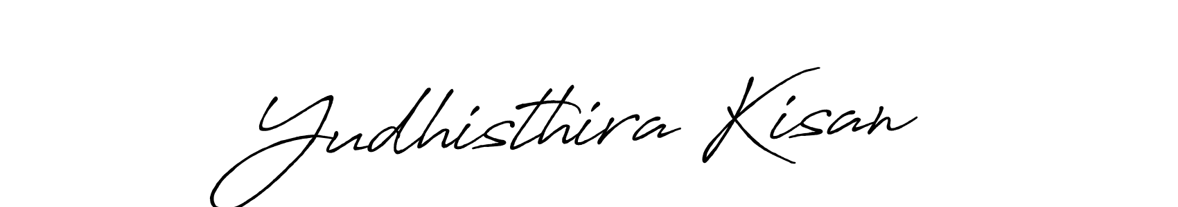 Use a signature maker to create a handwritten signature online. With this signature software, you can design (Antro_Vectra_Bolder) your own signature for name Yudhisthira Kisan. Yudhisthira Kisan signature style 7 images and pictures png