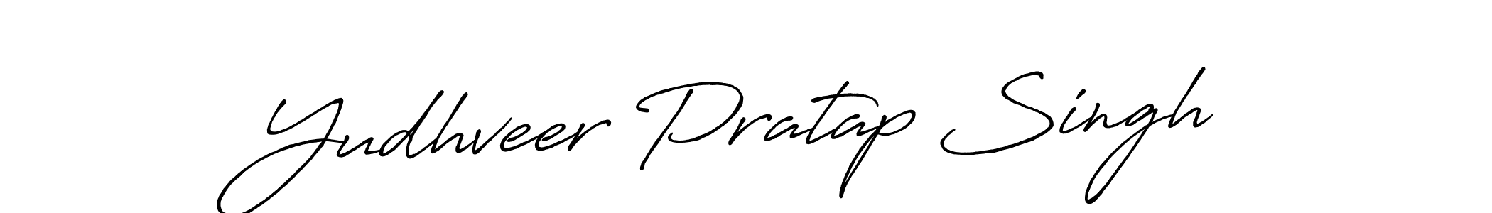 Use a signature maker to create a handwritten signature online. With this signature software, you can design (Antro_Vectra_Bolder) your own signature for name Yudhveer Pratap Singh. Yudhveer Pratap Singh signature style 7 images and pictures png