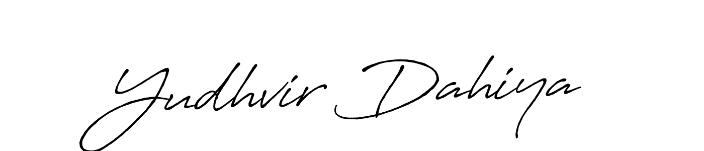 How to Draw Yudhvir Dahiya signature style? Antro_Vectra_Bolder is a latest design signature styles for name Yudhvir Dahiya. Yudhvir Dahiya signature style 7 images and pictures png