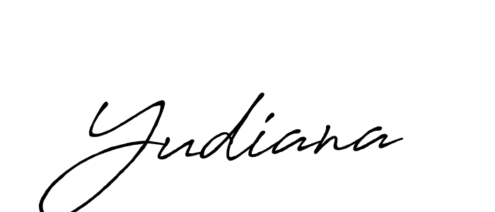 Best and Professional Signature Style for Yudiana. Antro_Vectra_Bolder Best Signature Style Collection. Yudiana signature style 7 images and pictures png