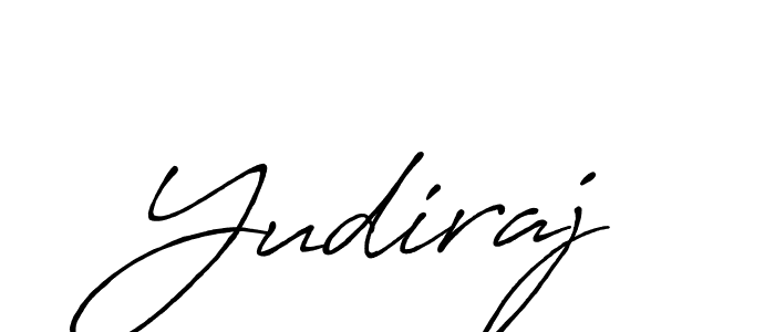 Yudiraj stylish signature style. Best Handwritten Sign (Antro_Vectra_Bolder) for my name. Handwritten Signature Collection Ideas for my name Yudiraj. Yudiraj signature style 7 images and pictures png