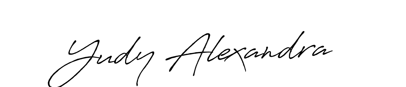 See photos of Yudy Alexandra official signature by Spectra . Check more albums & portfolios. Read reviews & check more about Antro_Vectra_Bolder font. Yudy Alexandra signature style 7 images and pictures png