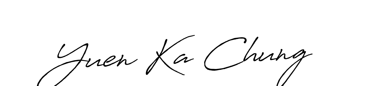 Here are the top 10 professional signature styles for the name Yuen Ka Chung. These are the best autograph styles you can use for your name. Yuen Ka Chung signature style 7 images and pictures png