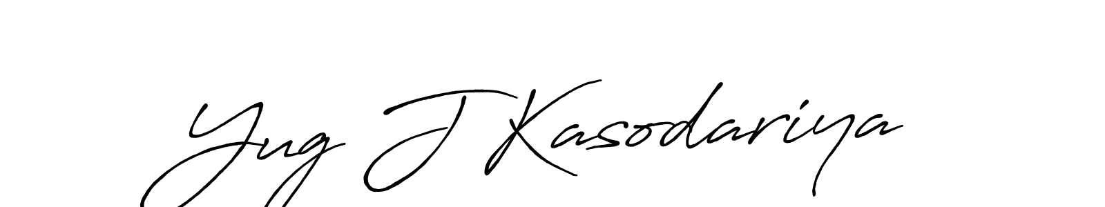 Make a beautiful signature design for name Yug J Kasodariya. Use this online signature maker to create a handwritten signature for free. Yug J Kasodariya signature style 7 images and pictures png