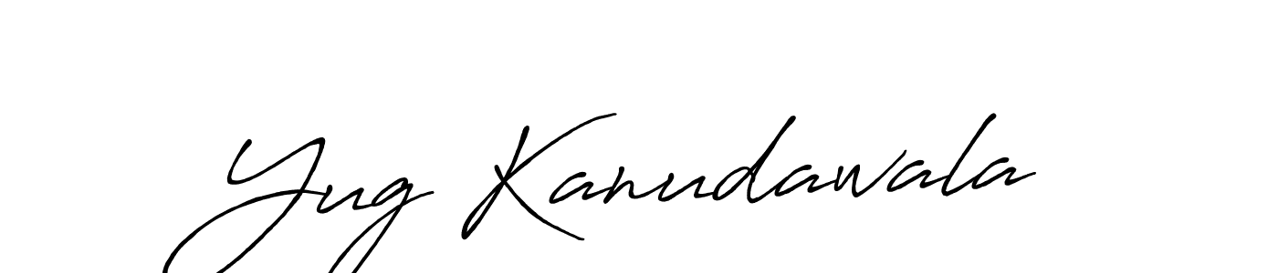 Here are the top 10 professional signature styles for the name Yug Kanudawala. These are the best autograph styles you can use for your name. Yug Kanudawala signature style 7 images and pictures png