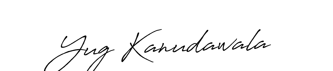 Here are the top 10 professional signature styles for the name Yug Kanudawala. These are the best autograph styles you can use for your name. Yug Kanudawala signature style 7 images and pictures png