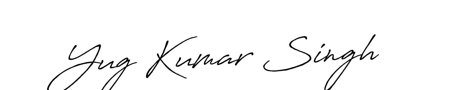 Once you've used our free online signature maker to create your best signature Antro_Vectra_Bolder style, it's time to enjoy all of the benefits that Yug Kumar Singh name signing documents. Yug Kumar Singh signature style 7 images and pictures png