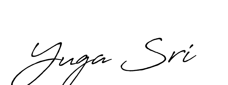 Once you've used our free online signature maker to create your best signature Antro_Vectra_Bolder style, it's time to enjoy all of the benefits that Yuga Sri name signing documents. Yuga Sri signature style 7 images and pictures png