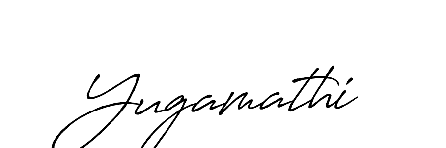 Antro_Vectra_Bolder is a professional signature style that is perfect for those who want to add a touch of class to their signature. It is also a great choice for those who want to make their signature more unique. Get Yugamathi name to fancy signature for free. Yugamathi signature style 7 images and pictures png