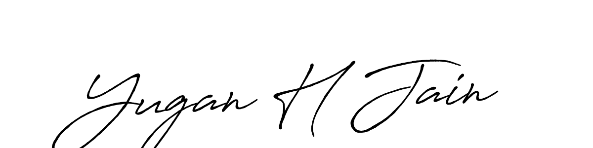 Make a short Yugan H Jain signature style. Manage your documents anywhere anytime using Antro_Vectra_Bolder. Create and add eSignatures, submit forms, share and send files easily. Yugan H Jain signature style 7 images and pictures png