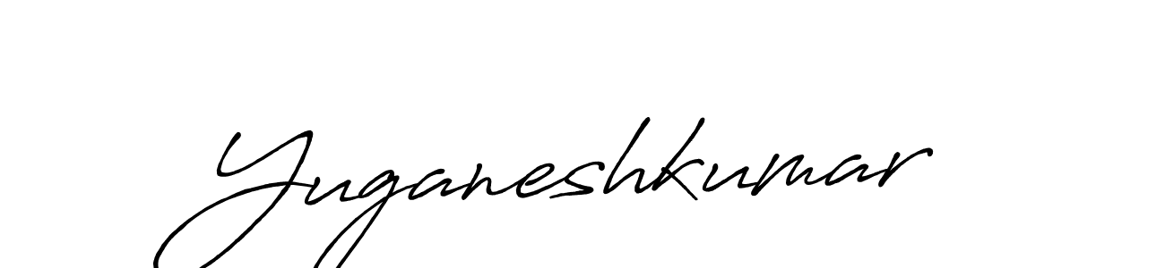 It looks lik you need a new signature style for name Yuganeshkumar. Design unique handwritten (Antro_Vectra_Bolder) signature with our free signature maker in just a few clicks. Yuganeshkumar signature style 7 images and pictures png