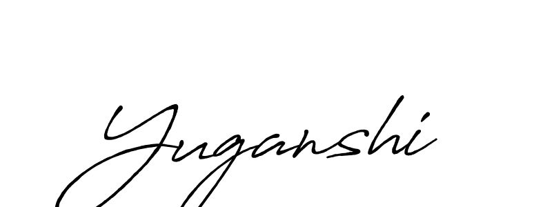 The best way (Antro_Vectra_Bolder) to make a short signature is to pick only two or three words in your name. The name Yuganshi include a total of six letters. For converting this name. Yuganshi signature style 7 images and pictures png