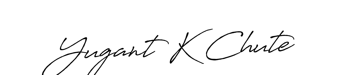 Check out images of Autograph of Yugant K Chute name. Actor Yugant K Chute Signature Style. Antro_Vectra_Bolder is a professional sign style online. Yugant K Chute signature style 7 images and pictures png