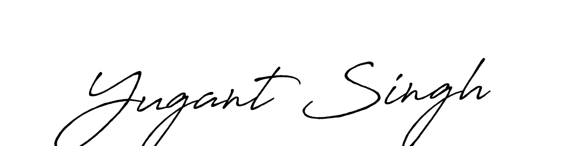 How to Draw Yugant Singh signature style? Antro_Vectra_Bolder is a latest design signature styles for name Yugant Singh. Yugant Singh signature style 7 images and pictures png