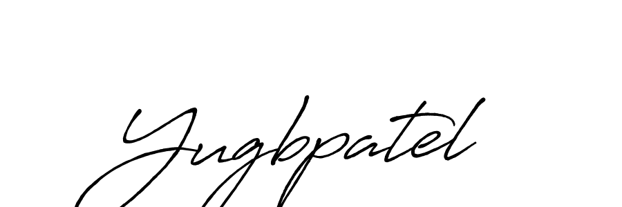 You should practise on your own different ways (Antro_Vectra_Bolder) to write your name (Yugbpatel) in signature. don't let someone else do it for you. Yugbpatel signature style 7 images and pictures png